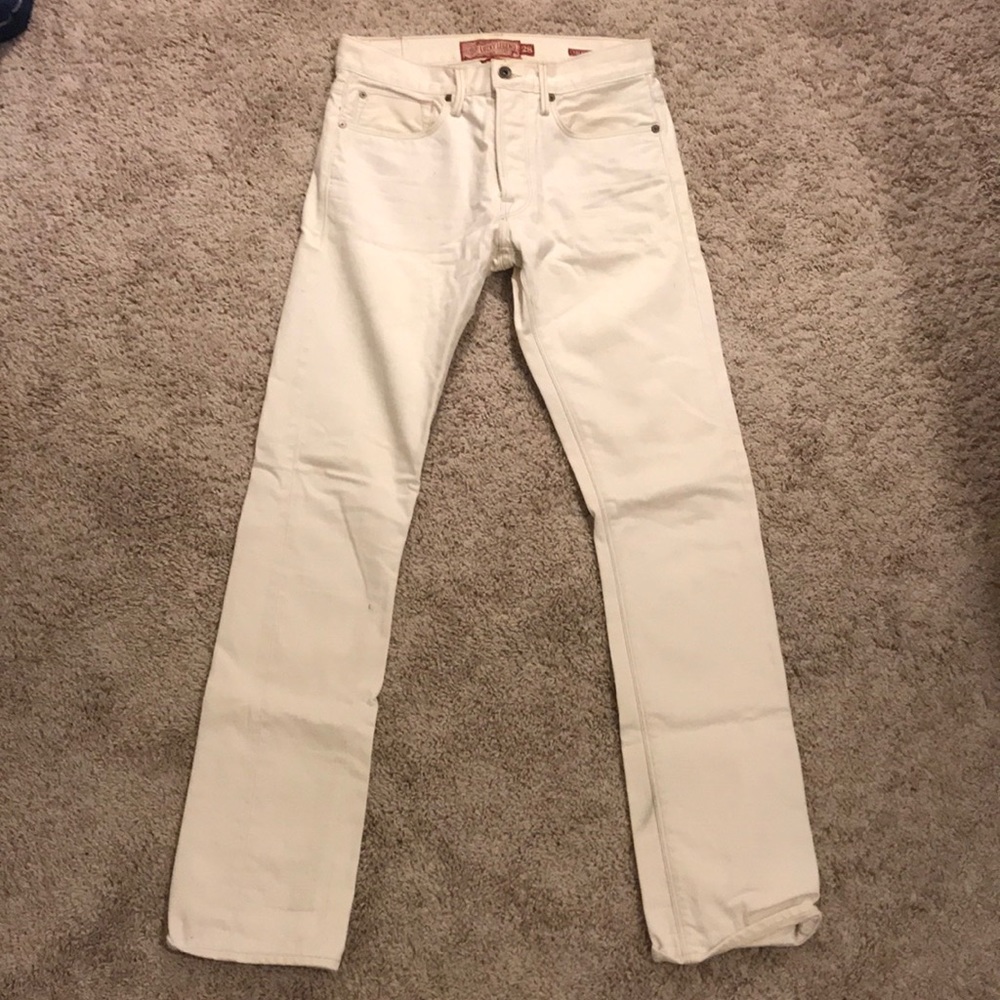 Lucky Brand ivory jeans